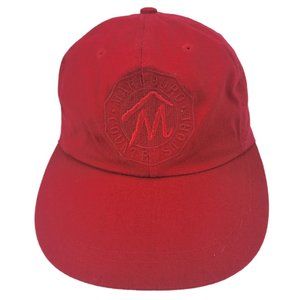 Marlboro Country Store Hat - Vintage 90s Red Strapback Baseball Dad Cap NEW Tags